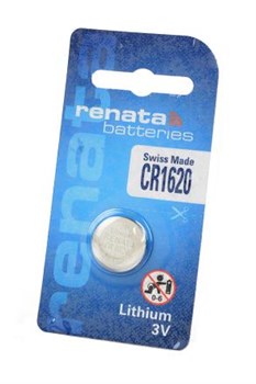 Батарейки литиевые RENATA CR1620 BL1 - фото 20209