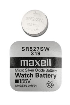 Батарейки серебряно-цинковые MAXELL SR527SW 319 - фото 20265