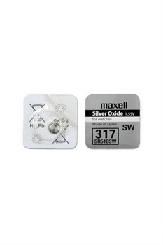 Батарейки серебряно-цинковые MAXELL SR516SW 317 - фото 20268
