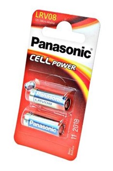 Батарейки Panasonic Cell Power LRV08L/2BE LRV08 23A BL2 - фото 20290