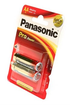 Батарейки Panasonic Pro Power LR6PPG/2BP LR6 BL2 - фото 20294