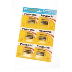 Батарейки Panasonic Alkaline Power LR03APB/12BP RU LR03 BL12 - фото 20531