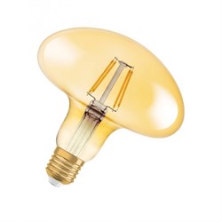 Лампа Vintage 1906 LED CL MUSHROOM  FIL GOLD 40  4,5W/824 E27 120x120мм - гриб OSRAM - фото 21176