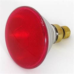 Лампа инфракраснаяThermoPro  PAR38 150W 230V E27 красное стекло - фото 21704
