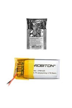 Аккумулятор ROBITON LP401225 3.7В 90мАч PK1 - фото 22672