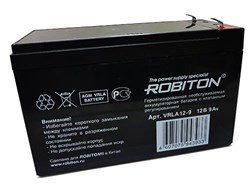 Батарея аккумуляторная ROBITON VRLA12-9 - фото 22811