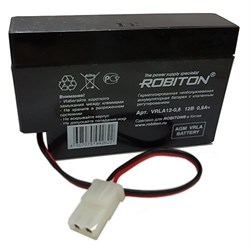 Батарея аккумуляторная ROBITON VRLA12-0.8 - фото 22909