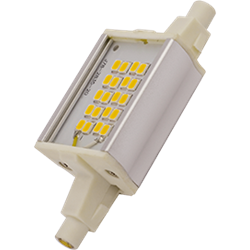 Лампа Ecola Projector   LED Lamp Premium 6,0W F78 220V R7s 4200K (алюм. радиатор) 78x20x32 -   - фото 23018