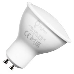 Лампа FL-LED PAR16  9W 220V GU10 2700K 56xd50   810Лм  FOTON LIGHTING  -    - фото 23179