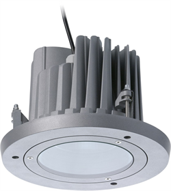 Светильник MATRIX/R LED (60) silver 4000K IP66- светодиодный встраиваемый   - фото 23341
