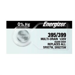 Батарейки серебряно-цинковые ENERGIZER Silver Oxide SR395-399 BL1 - (блистер 1шт) - фото 23961
