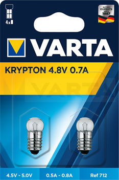 Лампа VARTA, криптон №712 - фото 26757