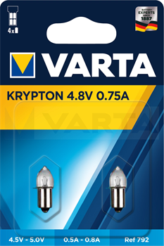 Лампа VARTA, криптон №792 - фото 26759