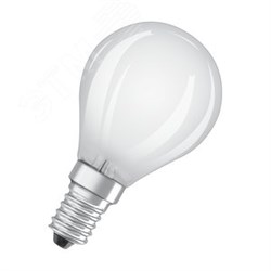 Лампа шарик FILLED OSRAM PARATHOM FIL PCL P25     2,5W/827 230V FR   E14  250lm  FS1  OSRAM  - фото 27057