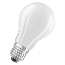 LED лампа PARATHOM DIM CL A  FIL 40 dim 5W/827 230V FIL E27 470Lm матовая -   OSRAM - фото 27467