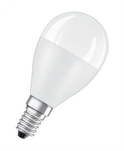 Лампа LV CLP 75 10SW/865 220-240V FR  E14 800lm  240* 15000h шарик OSRAM LED-  - фото 28039