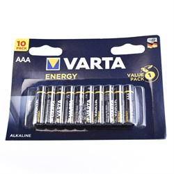 Батарейки VARTA ENERGY LR03 AAA BL10 - (блистер 10шт) - фото 28456