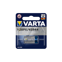 Батарейки серебряно-цинковые VARTA V28PX BL1 - (блистер 1шт) - фото 28522