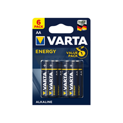 Батарейки VARTA ENERGY 4106 LR6 BL6 (блистер 6шт) - фото 28550