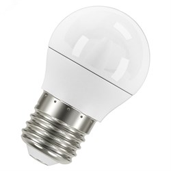 Лампа LV CLP 75 10SW/840 220-240V FR  E27 800lm  240* 15000h шарик OSRAM LED-  - фото 28626
