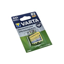 Аккумулятор VARTA POWER AAA 1000мАч BL2 (блистер 2шт) - фото 28633
