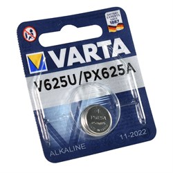 Батарейки алкалиновые VARTA V625 U BL1 - (блистер 1шт) - фото 30583