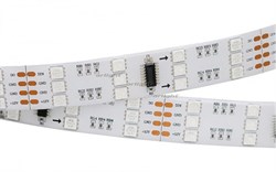Лента SPI-5000SE 12V RGB (5060, 600 LED x3,1812) - фото 33315