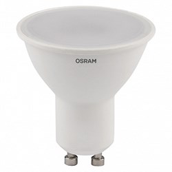 Лампочка светодиодная OSRAM LED Value PAR16, 800лм, 10Вт, 4000К (нейтральный белый свет), Цоколь GU10, колба PAR16, софит - фото 33958