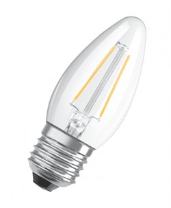 LED лампа PARATHOM DIM CL B FIL 40  4,8W/827 E27 -   OSRAM - фото 34664