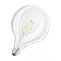 Лампа светодиодная филаментная OSRAM Parathom Deco, 250 лм, 2,5Вт (замена 25Вт), 2700K (теплый белый - фото 35163