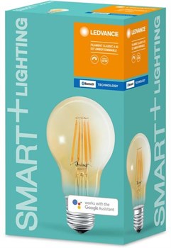 Лампа Светодиодная  Ledvance SMART+ Filament Classic Dimmable 55 6W/2400K E27 - лампа светодиодная - фото 35485