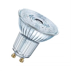 Лампа светодиодная OSRAM LED Star PAR16, 575лм, 6,9Вт, 2700К (теплый белый свет), Цоколь GU10, колба PAR16, софит - фото 37195