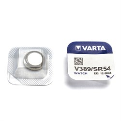 Батарейки серебряно-цинковые VARTA SR389 BL1 (блистер 1шт) - фото 37382