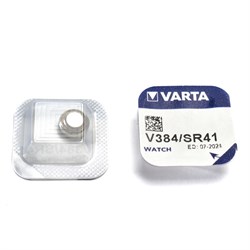 Батарейки серебряно-цинковые VARTA SR384 BL1 (блистер 1шт) - фото 37387