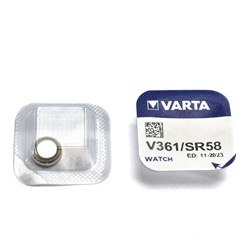 Батарейки серебряно-цинковые VARTA SR361 BL1 - фото 37393