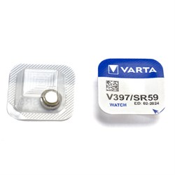 Батарейки серебряно-цинковые VARTA SR397 BL1 - фото 37396