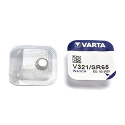 Батарейки серебряно-цинковые VARTA V321 - (блистер 1шт) - фото 37402