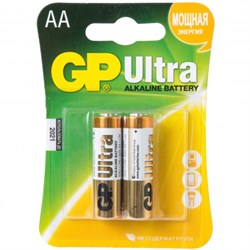 Батарейки GP Ultra GP15AU-CR2 LR6 BL2 - фото 37579