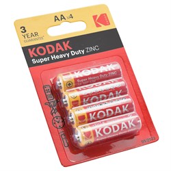 Батарейки Kodak Extra Heavy Duty R6 BL4 - фото 37582