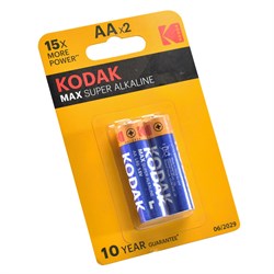 Батарейки Kodak Max LR6 BL2 - фото 37585