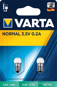 Лампа VARTA, аргон №714 - фото 37589