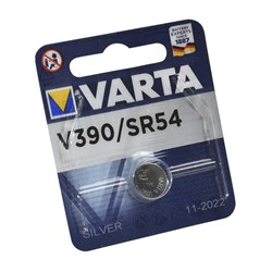 Батарейки серебряно-цинковые VARTA V390 бл.1 - фото 37681