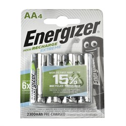 Аккумулятор ENERGIZER Extreme АА NH15 2300mAh BL4 - (блистер 4шт) - фото 37755