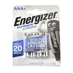 Батарейки ENERGIZER Ultimate Lithium FR03/L92/AAA BL4 (блистер 4шт) - фото 37778