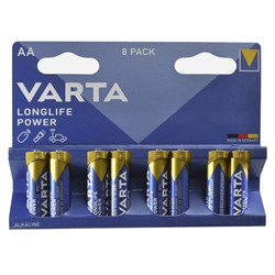 Батарейки VARTA LONGLIFE POWER LR06/AA BL8 (блистер 8шт) - фото 37824