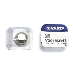 Батарейки серебряно-цинковые VARTA V301 - фото 37826