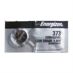 Батарейки серебряно-цинковые ENERGIZER 373-1Z.Z2 Silver Oxide (блистер - 1шт) - фото 38699