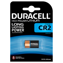 Батарейки литиевые DURACELL HIGH POWER LITHIUM CR2 BL1 - фото 38861