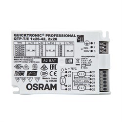 ЭПРА OSRAM QTP  T/E 1X26-42  /  2X26  220-240   - фото 38892