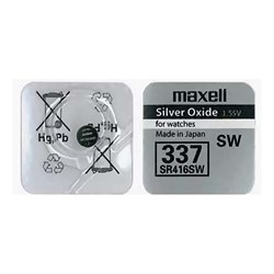 Батарейки серебряно-цинковые MAXELL SR416SW 337 - фото 38909